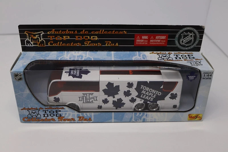 NHL Diecast Collectible 1:64 2007 Tour Bus Maple Leafs