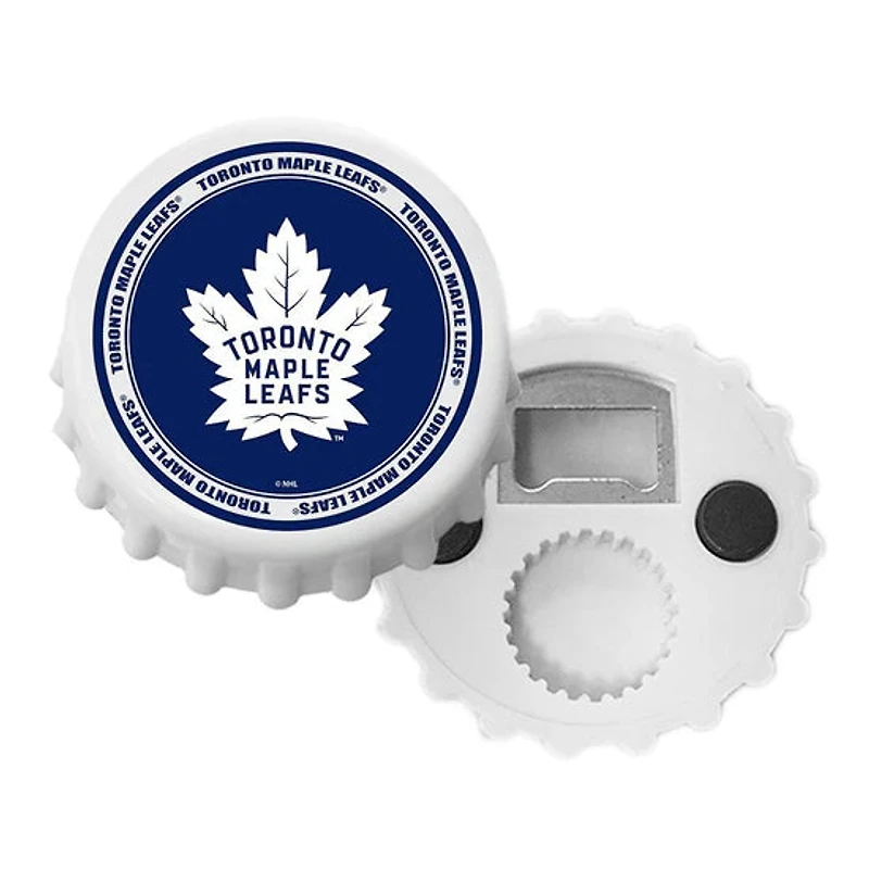 NHL Magnetic Bottle Cap Opener Maple Leafs