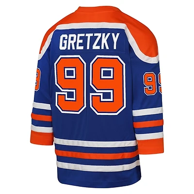 NHL Youth Alumni Player Blue Line Jersey 1986-87 Wayne Gretzky Oilers