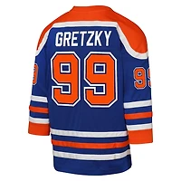 NHL Youth Alumni Player Blue Line Jersey 1986-87 Wayne Gretzky Oilers