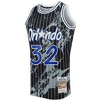 NBA Hardwood Classics Player Team Marble 1994-95 Swingman Jersey Shaquille O'Neal Magic (Black)