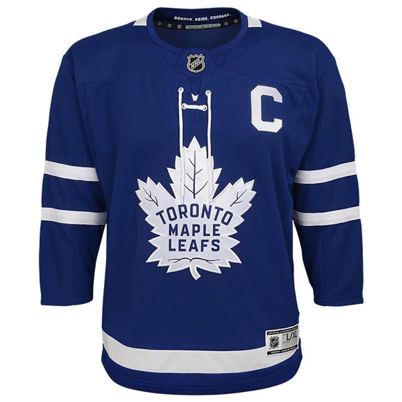 NHL Kids Player Premier Jersey Home Auston Matthews Maple Leafs (with "C")