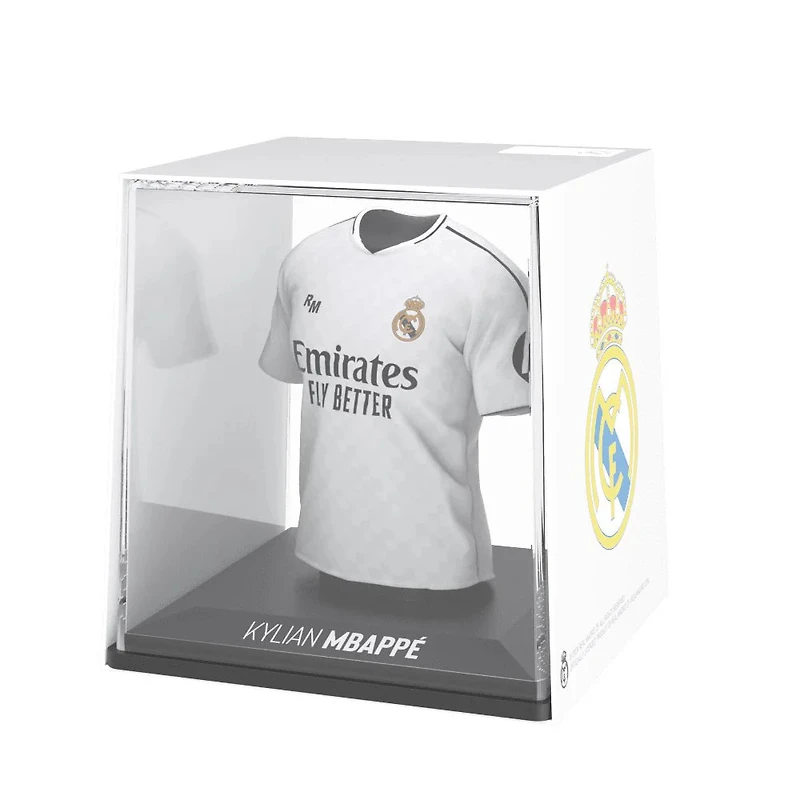 La Liga Splink Collectible Soccer Jersey 2024/25 Home Kylian Mbappé Real Madrid CF