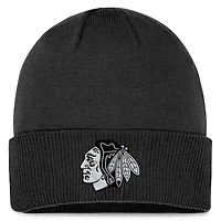 NHL Knit Hat Authentic Pro Road Cuffed Beanie 2023 Blackhawks