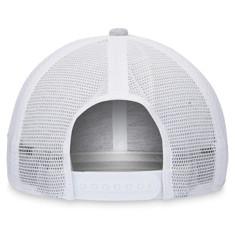 NHL Trucker Hat Unstructured Adjustable Heather Gray Maple Leafs