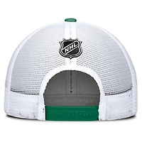 NHL Hat Structured Adjustable Trucker Authentic Pro Rink Side 6 2025 Canucks