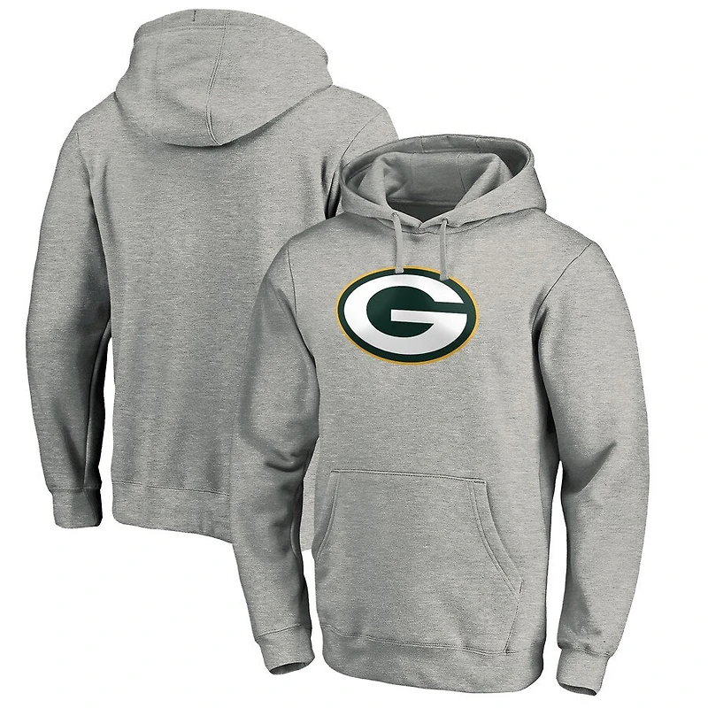 NFL Hoodie Primary Heather Gray Packers
