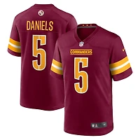 NFL Player Game Jersey Home Jayden Daniels Commanders