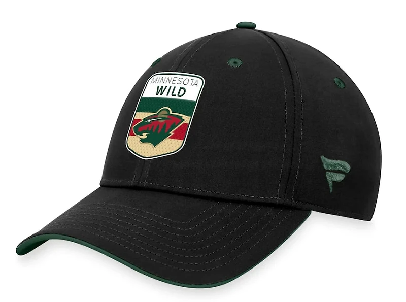 NHL Hat Authentic Structured Stretch Draft 2023 Wild