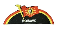 Mohawk Warrior Society Patch Semi-Circle