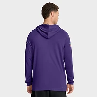 NFL Dri-FIT Long Sleeve Hoodie 2025 Sideline Pure Fury Vikings