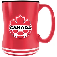 Canadian Soccer Association Coffee Mug Sculpted Relief Team Canada