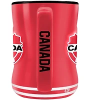 Canadian Soccer Association Coffee Mug Sculpted Relief Team Canada