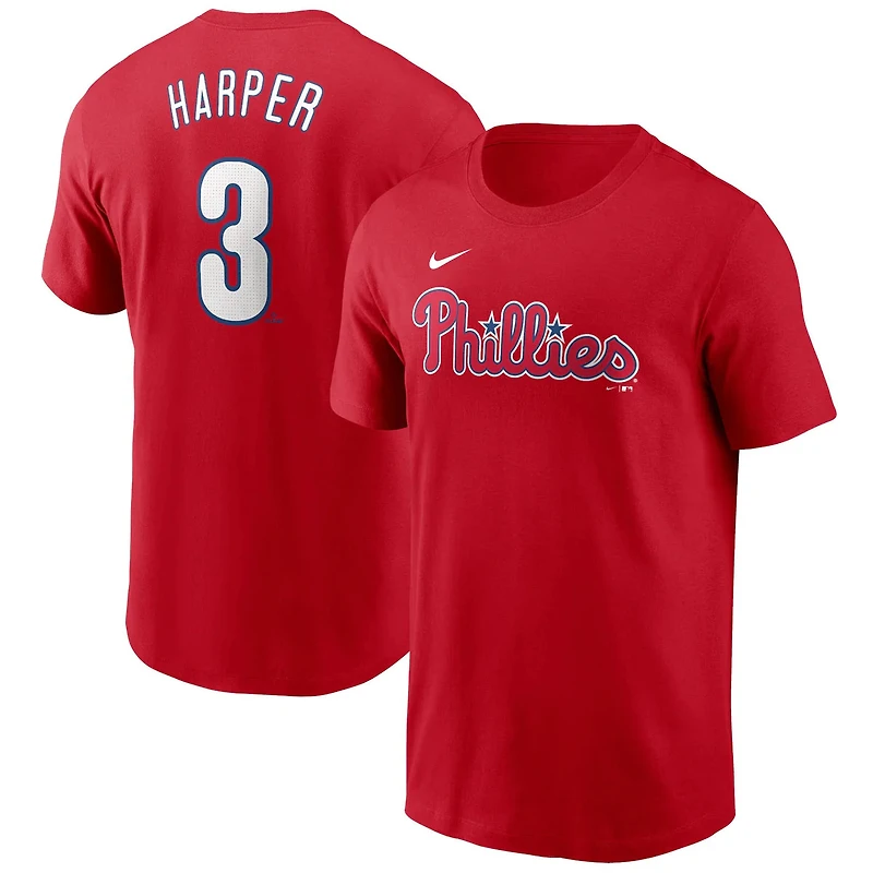 MLB Player T-Shirt Name And Number Bryce Harper Phillies