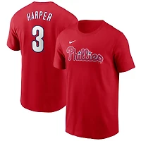 MLB Player T-Shirt Name And Number Bryce Harper Phillies