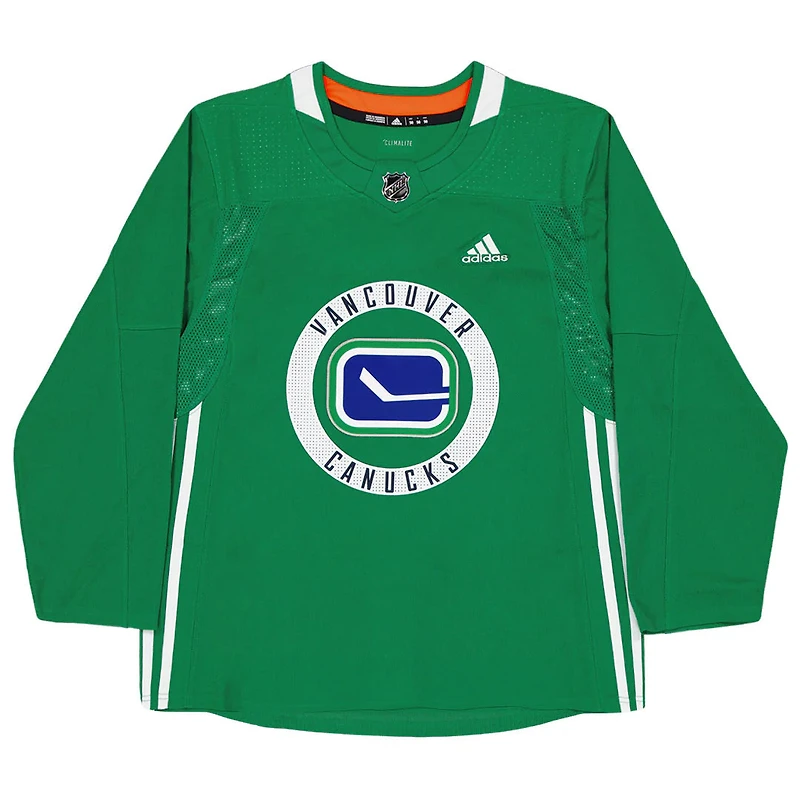 NHL Authentic Practice Jersey Blank Canucks