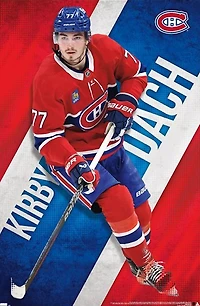 NHL Wall Poster Kirby Dach Canadiens