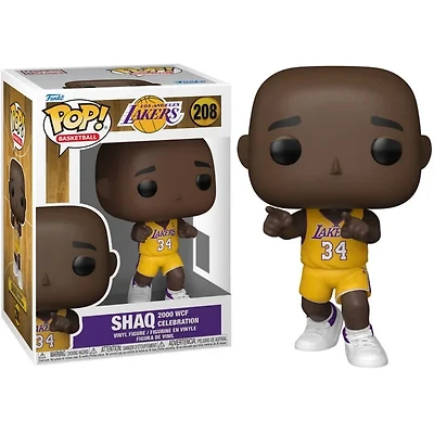 NBA Vintage Player Pop! Figure Shaquille O'Neal Lakers 2000 WCF Celebration #208