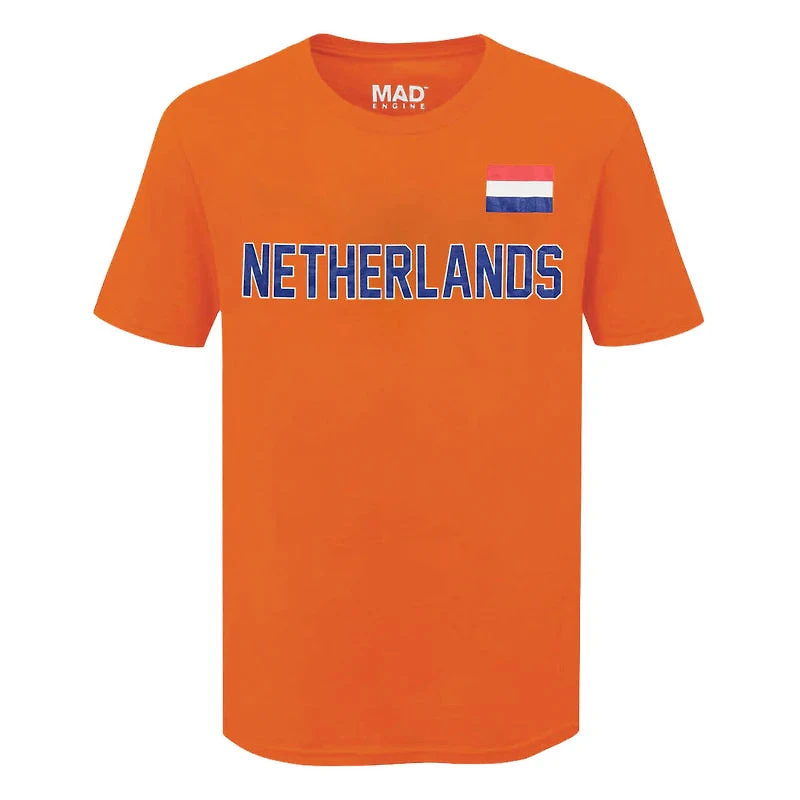 Country T-Shirt Flag Netherlands
