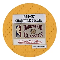 NBA Hardwood Classics Player 1996-97 Swingman Jersey Shaquille O'Neal Lakers (Gold)