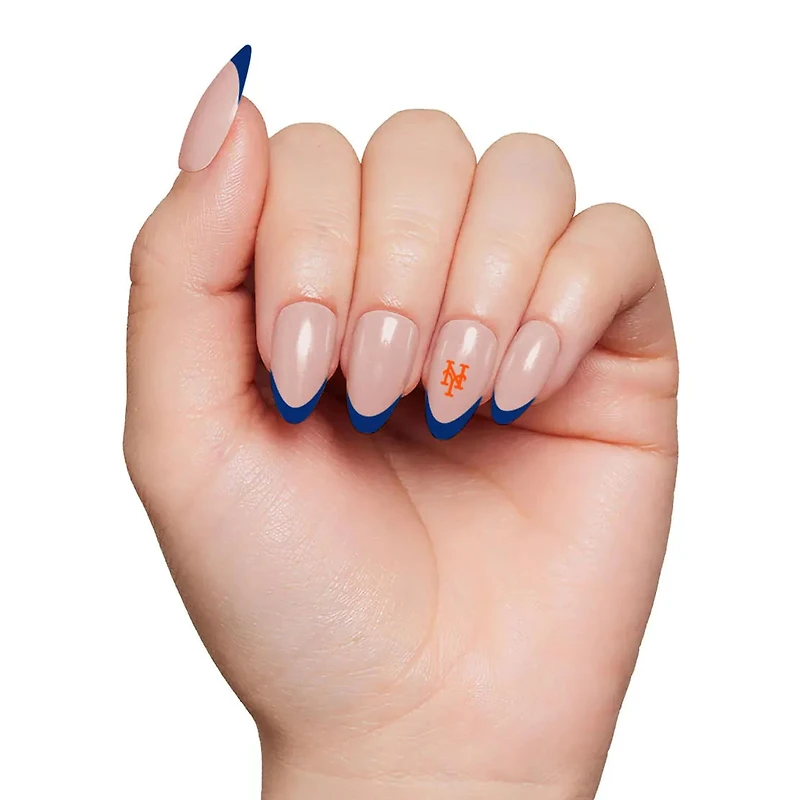 NFL Glamnetic French Tip Press-On Nails Seahawks