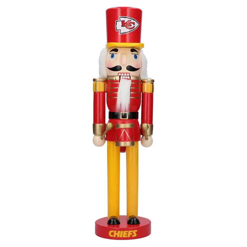 NFL Team Holiday Nutcracker Chiefs