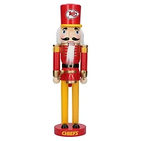 NFL Team Holiday Nutcracker Chiefs