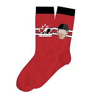 Hockey Canada Player Socks Red Nathan Mackinnon Hockey Canada