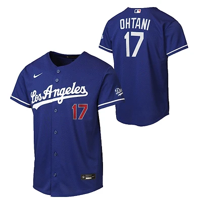 MLB Youth Player Replica Jersey Alt Royal Shohei Ohtani Dodgers