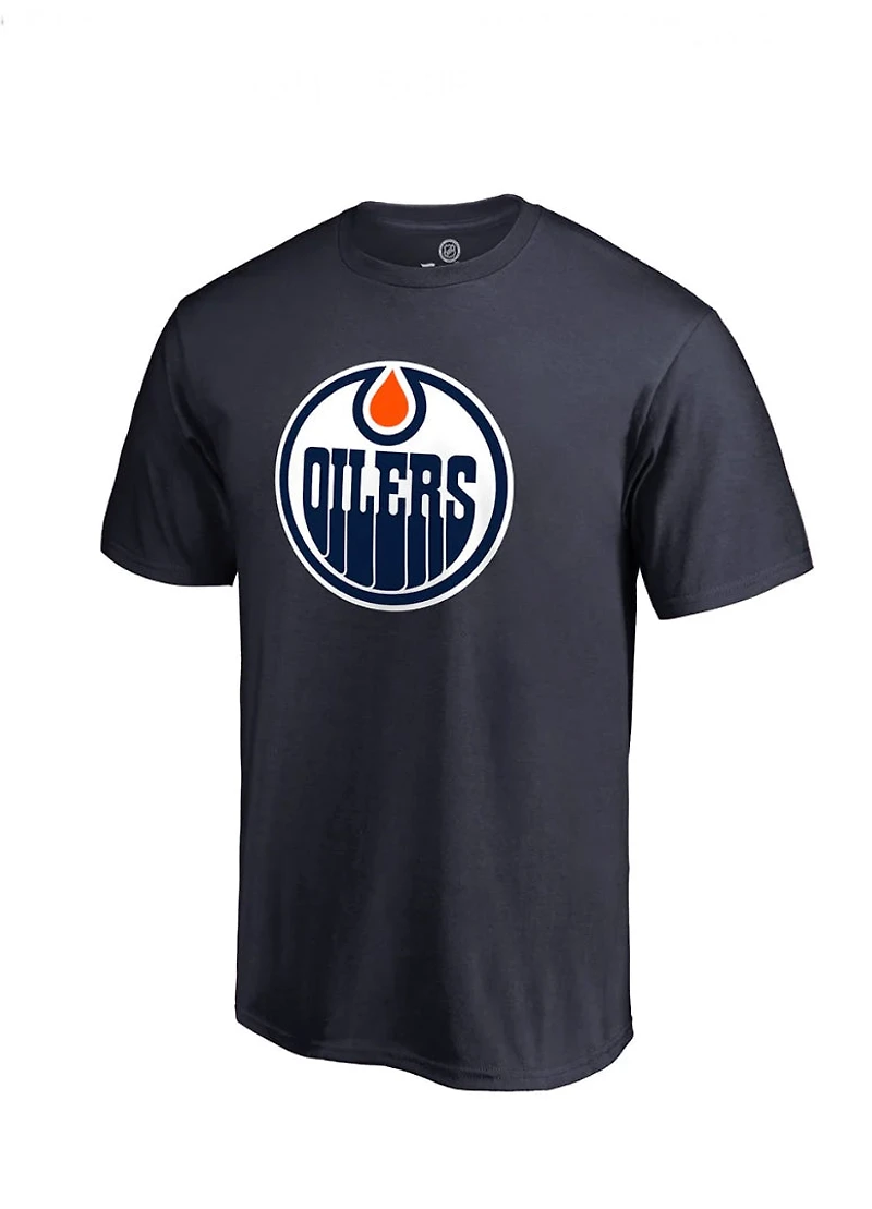 NHL T-Shirt Primary Logo Plus Oilers