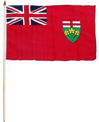 Country Mini-Stick Flag Ontario