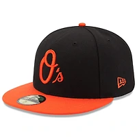 MLB Hat 5950 ACPerf Alt Orioles (Black and Orange)