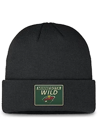 NHL Knit Hat Authentic Pro Prime Cuffed Beanie 2024 Wild