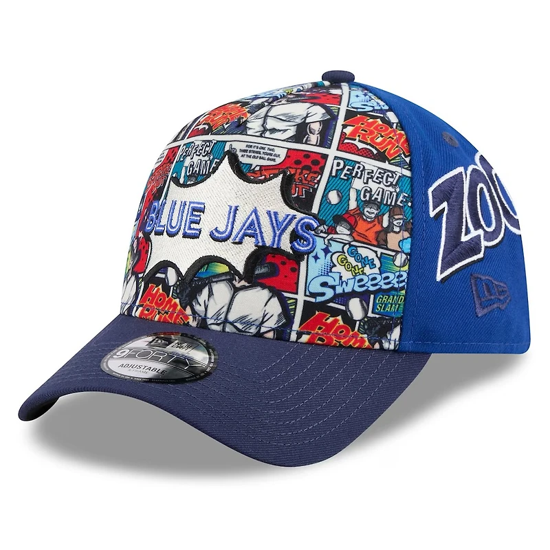 MLB Youth Hat 940 A-Frame Players Weekend Comic Game Blue Jays