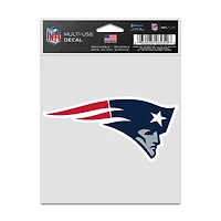 NFL Multi Use Decal 3.75x5 Logo Patriots