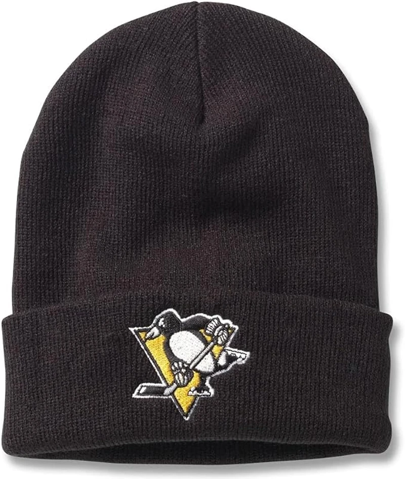 NHL Knit Hat Replica Cuff Penguins