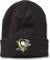 NHL Knit Hat Replica Cuff Penguins