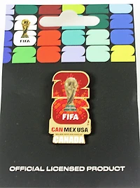 FIFA 2026 Host Countries Lapel Pin