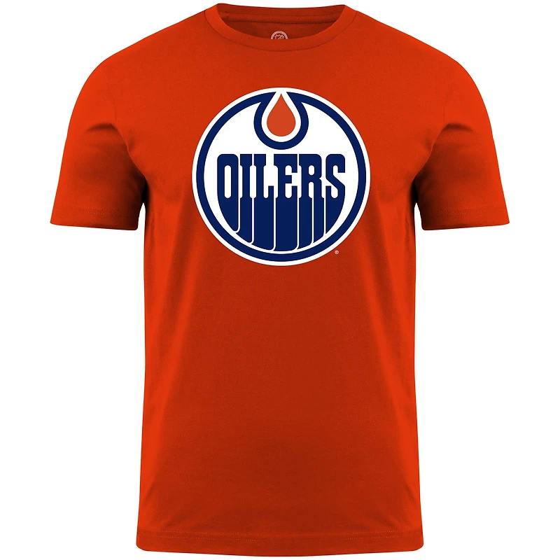 NHL T-Shirt Primary Logo Oilers (Orange)