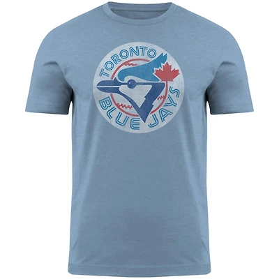 MLB T-Shirt Distressed Heathered Blue Jays