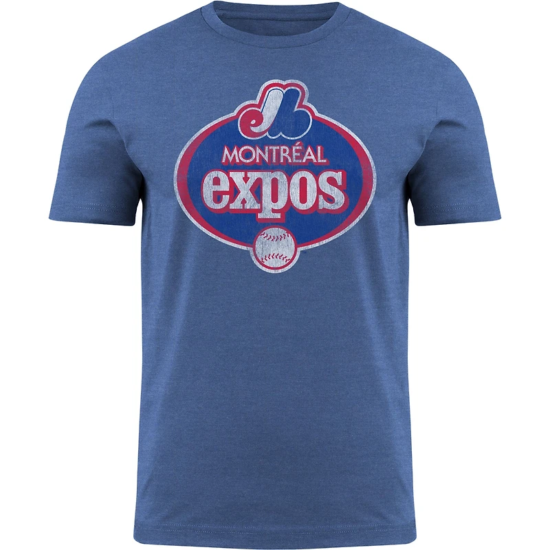 MLB T-Shirt Heathered Punchout Expos