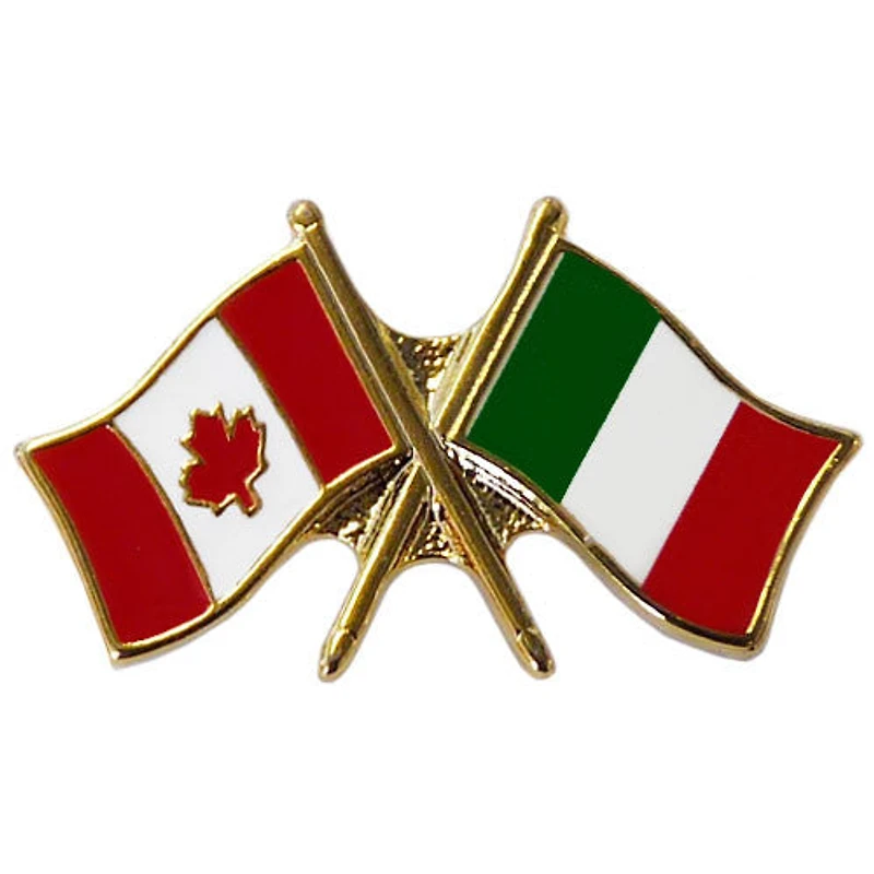 Country Lapel Pin Friendship Italy