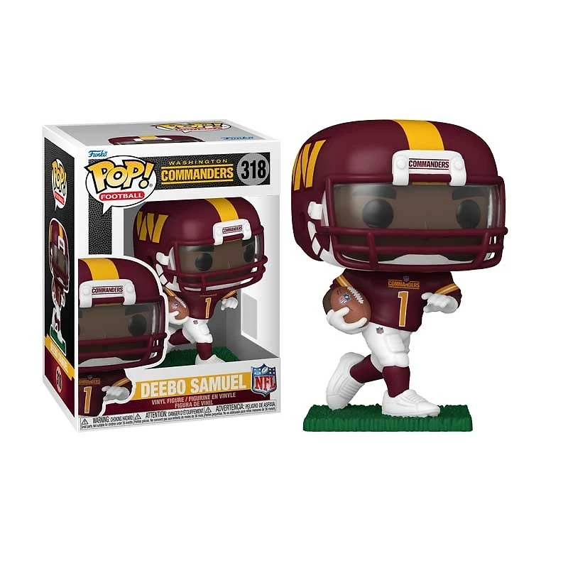 NFL Player Pop! Figure Home Deebo Samuel Commanders #318