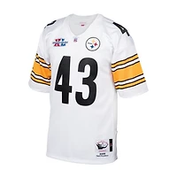 NFL Legacy Player Jersey 2005 Away Troy Polamalu Steelers (White)