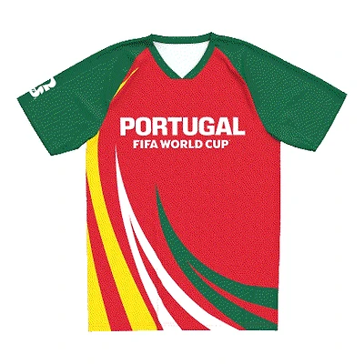 FIFA World Cup 2026 Youth Sublimated Jersey Portugal National Football Team