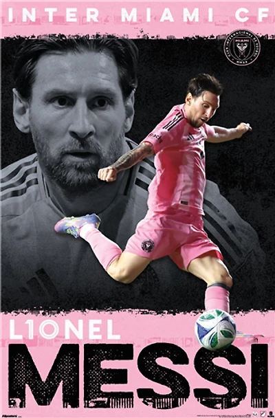 MLS Poster Player Lionel Messi Inter Miami CF