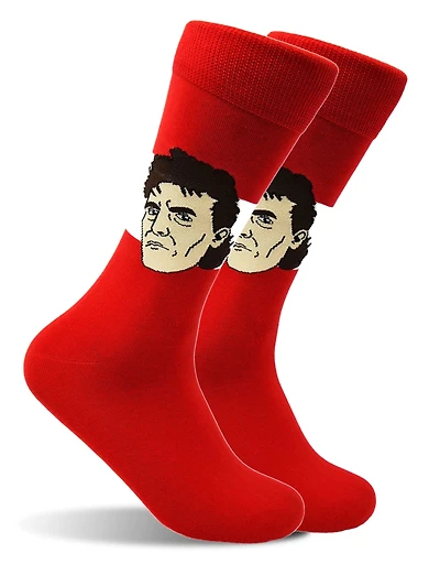 NHLPA Player Socks Bob Probert Heavyweight Edition Red Wings