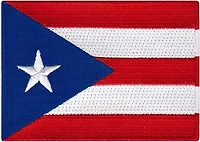 Country Patch Flag Puerto Rico