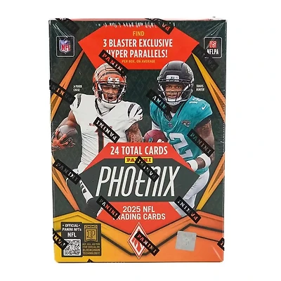 NFL Panini Phonix Football Trading Cards 2025 Blaster Box