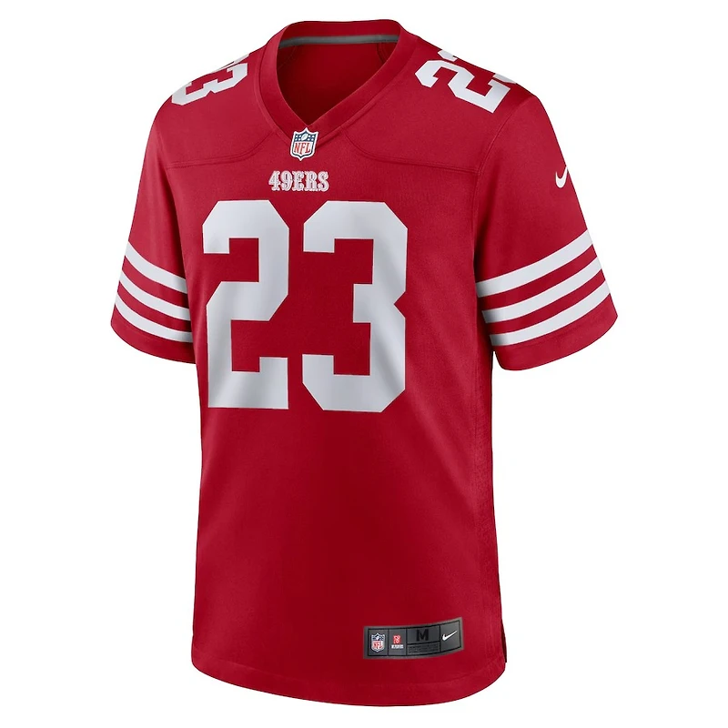 NFL Player Game Jersey Home Christian McCaffrey 49ers